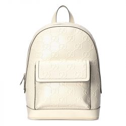 Gucci Embossed Backpack