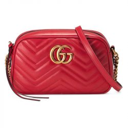 Gg Marmont Small Matelasse Shoulder Bag