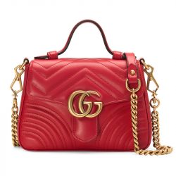 Gucci Marmont Mini Top Handle Bag
