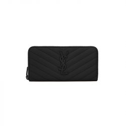 Ysl Monogram Zip Around Wallet