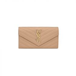 Ysl Monogram Large Flap Wallet