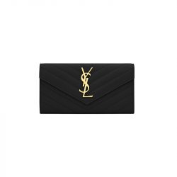 Ysl Monogram Large Flap Wallet