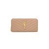 Ysl Monogram Zip Around Wallet