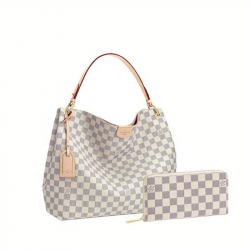 Louis Vuitton Louis Vuitton Graceful Mm Long Wallet 2-Piece Set Deals Ref: N42233 + N41660