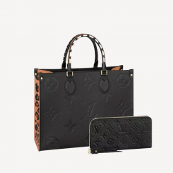 Louis Vuitton On The Go Mm Long Wallet 2 Piece Set Value Ref: M58522 + M61864
