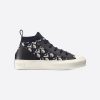 Dior Walk'n'Dior Sneaker Oblique Technical Mesh Deep Blue Kck233Toks56B