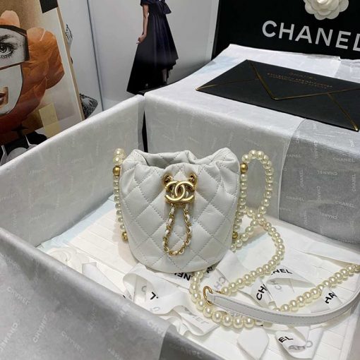 Chanel Mini Bucket Bag - Image 3
