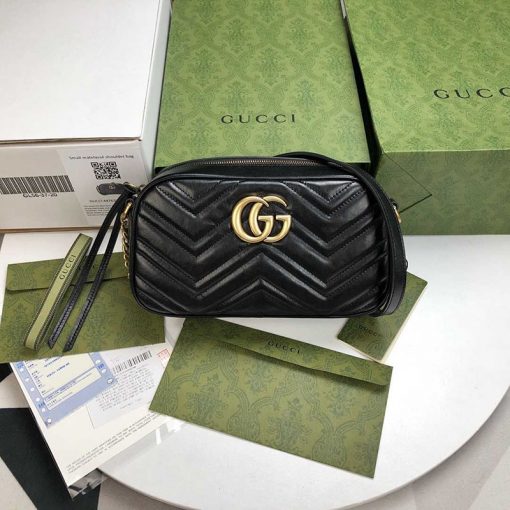 Gg Marmont Small Matelasse Shoulder Bag - Image 2