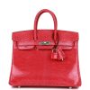 Hermes Birkin 25 Rose Extreme Lizard Palladium Hardware