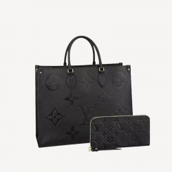 Louis Vuitton On-The-Go Gm Long Wallet 2-Piece Set Deals Ref:M44925+M61864