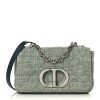 Christian Dior Tweed Small Caro Bag Light Green