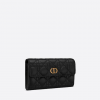 Dior Caro Wallet Black