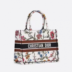 Dior Book Tote White Dior (36 X 27.5 X 16.5 Cm)