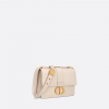 Small 30 Montaigne Bag Dusty Ivory Calfskin