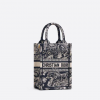 Mini Dior Book Tote Phone Bag Blue Toile De (13 X 18 X 5 Cm)