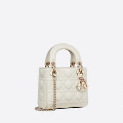 Mini Lady Dior Bag Latte