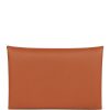 Hermes Calvi Card Holder Gold Epsom Palladium Hardware (Copy)