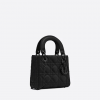 Mini Lady Dior Bag Black Calfskin