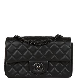 Mini Flap Bag So Black Black Hardware For Mr