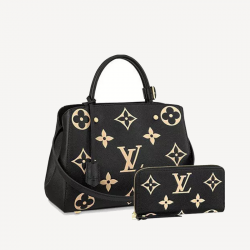 Louis Vuitton Montagne M Long Wallet 2-Piece Set Deals Ref: M45499 + M80481