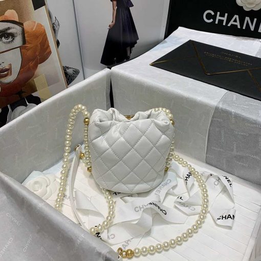 Chanel Mini Bucket Bag - Image 5