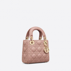 Mini Lady Dior Bag Blush