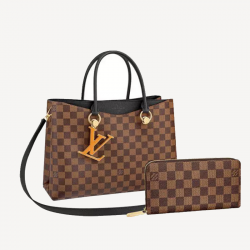 Louis Vuitton Riverside Wallet 2-Piece Set Deals Ref: N40050 + N41661