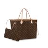 Louis Vuitton Monogram Canvas Neverfull Gm M40990 Beige