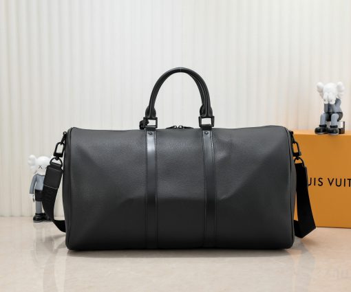Louis Vuitton Keepall Bandouliere 50 Black M21420 - Image 7