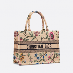Dior Book Tote Natural With Dior (36 X 27.5 X 16.5 Cm)