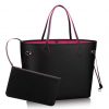Louis Vuitton Neverfull Mm Bag In Noir Epi Leather M54185