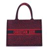 Christian Dior Pop Heart I Love Paris Book Tote Red
