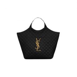 Saint Laurent Icare Maxi Shopping Bag In Quilted Lambskin 58Cm