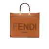 Fendi Sunshine Medium Brown Leather Shopper 35Cm 8Bh386Abvlf0Pwz