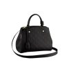 Louis Vuitton Montaigne Bb Empreinte Noir Black 33Cm