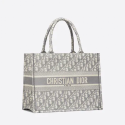 Dior Book Tote Gray Dior (36 X 27.5 X 16.5 Cm)