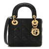 Christian Mini Lady Dior Black