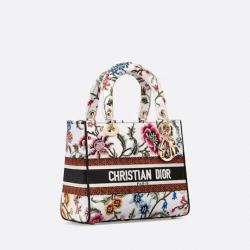 Lady D-Lite Bag White Dior