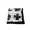 Chanel Cc Camellia Square Scarf White