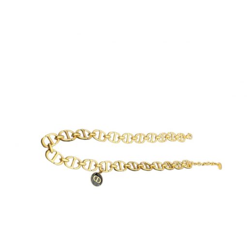 Dior Gold Charm Necklace