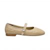 Dior Ballet Flat Beige Quilted Cannage Calfskin