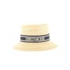 Dior Large Brim Hat With Black Band