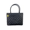 Chanel Medallion Tote Bag Black 30Cm