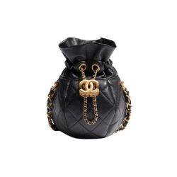 Chanel Clutch With Strap Black 15Cm Ap3272 B10640 94305