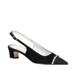 Chanel Slingbacks Black G39643 Y56380 K5796