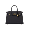 Hermes Birkin 30 Black Togo Gold Hardware
