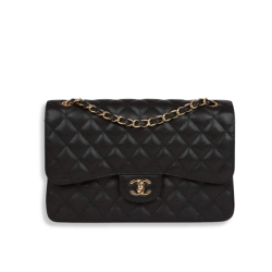 Double Flap Bag Black Hardware