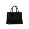 Dior Book Tote Black Calfskin (36 X 27.5 X 16.5 Cm)