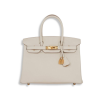 Hermes Birkin 30 Craie Togo Gold Hardware