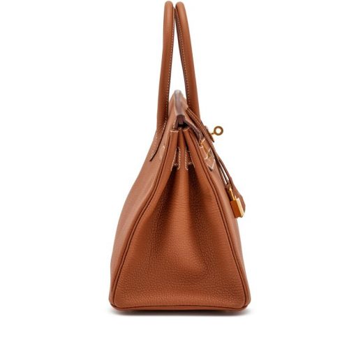 Hermes Birkin 30 Gold Togo Gold Hardware - Image 4
